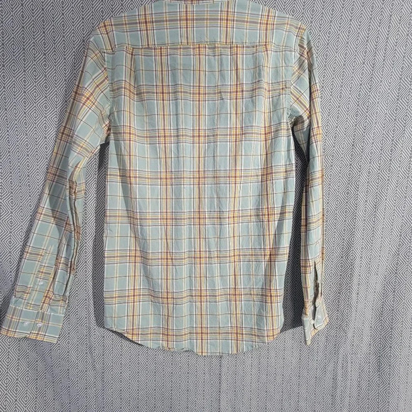 NWOT George Classic Multi-colored Long Sleeve Button Up kle Resistant Size Small - Picture 6 of 15